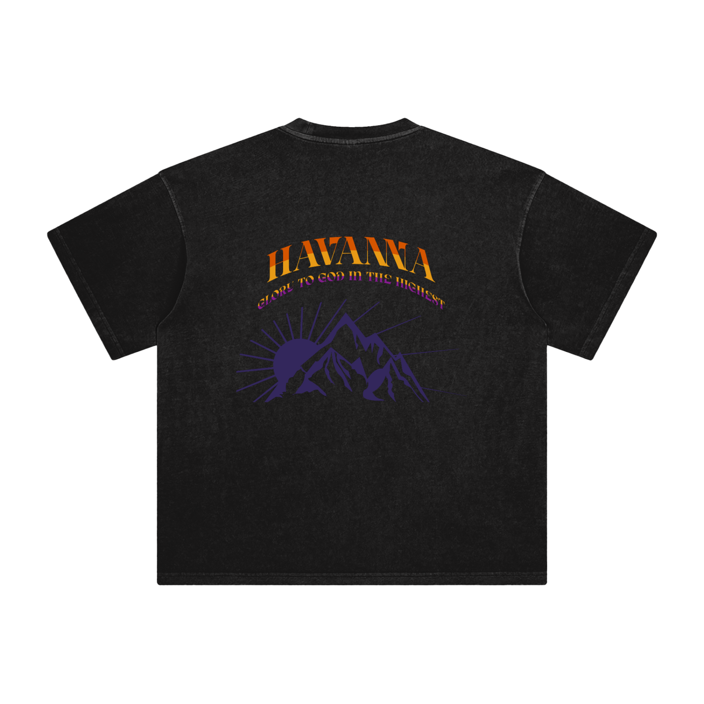 "HAVANNA" Enzyme Washed Tee